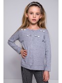 Gray Blouse NDZ7374 - Online store - Boutique